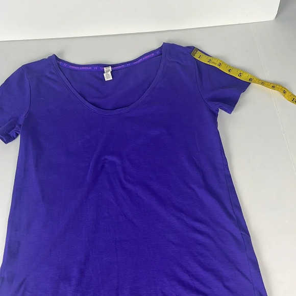 Under armour lot bundle purple yellow short sleeve athletic  sporty tshirt sz XS - Picture 7 of 14
